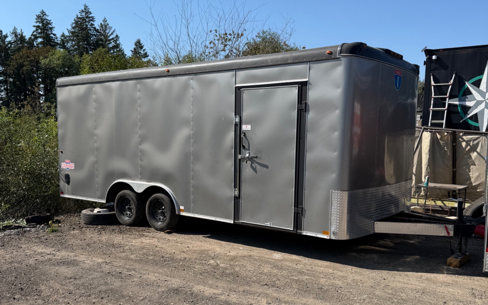 20' Enclosed Trailer rental in Salem, Oregon, photo 2