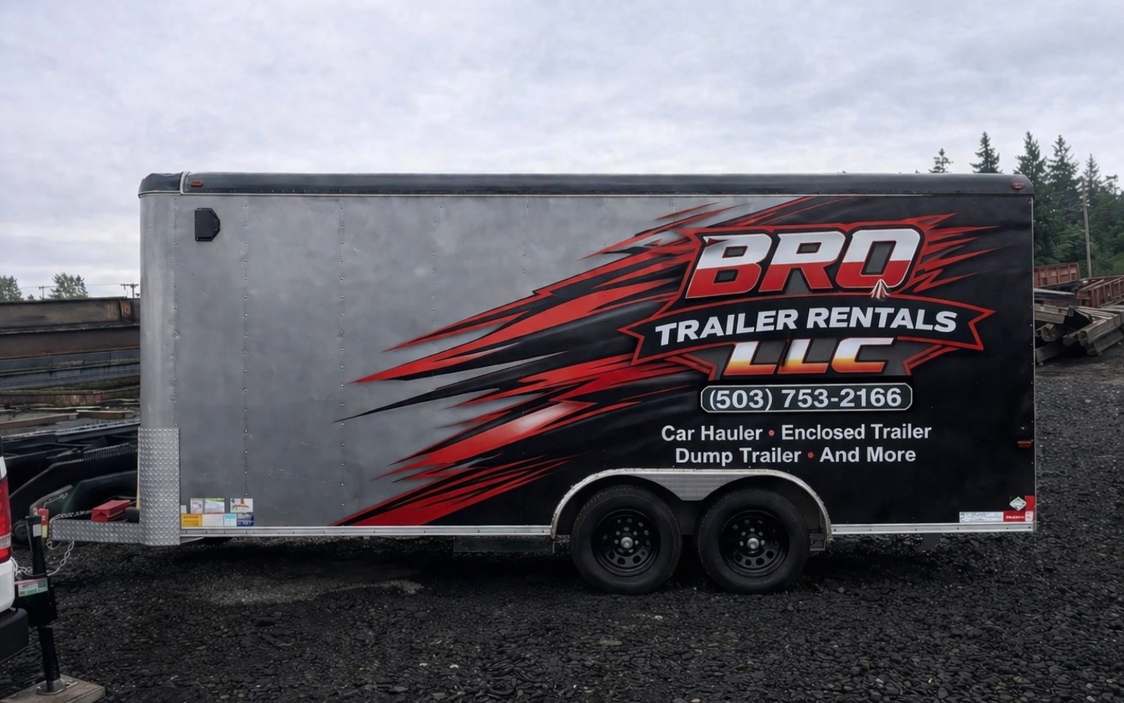 20 foot enclosed trailer rental in Salem, Oregon
