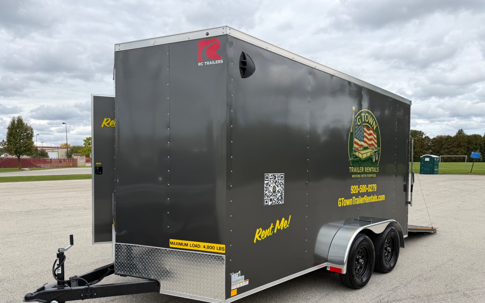 7x14 Enclosed Trailer