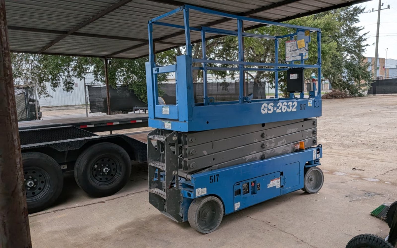 Genie GS-2632 scissor lift rental in Houston, TX