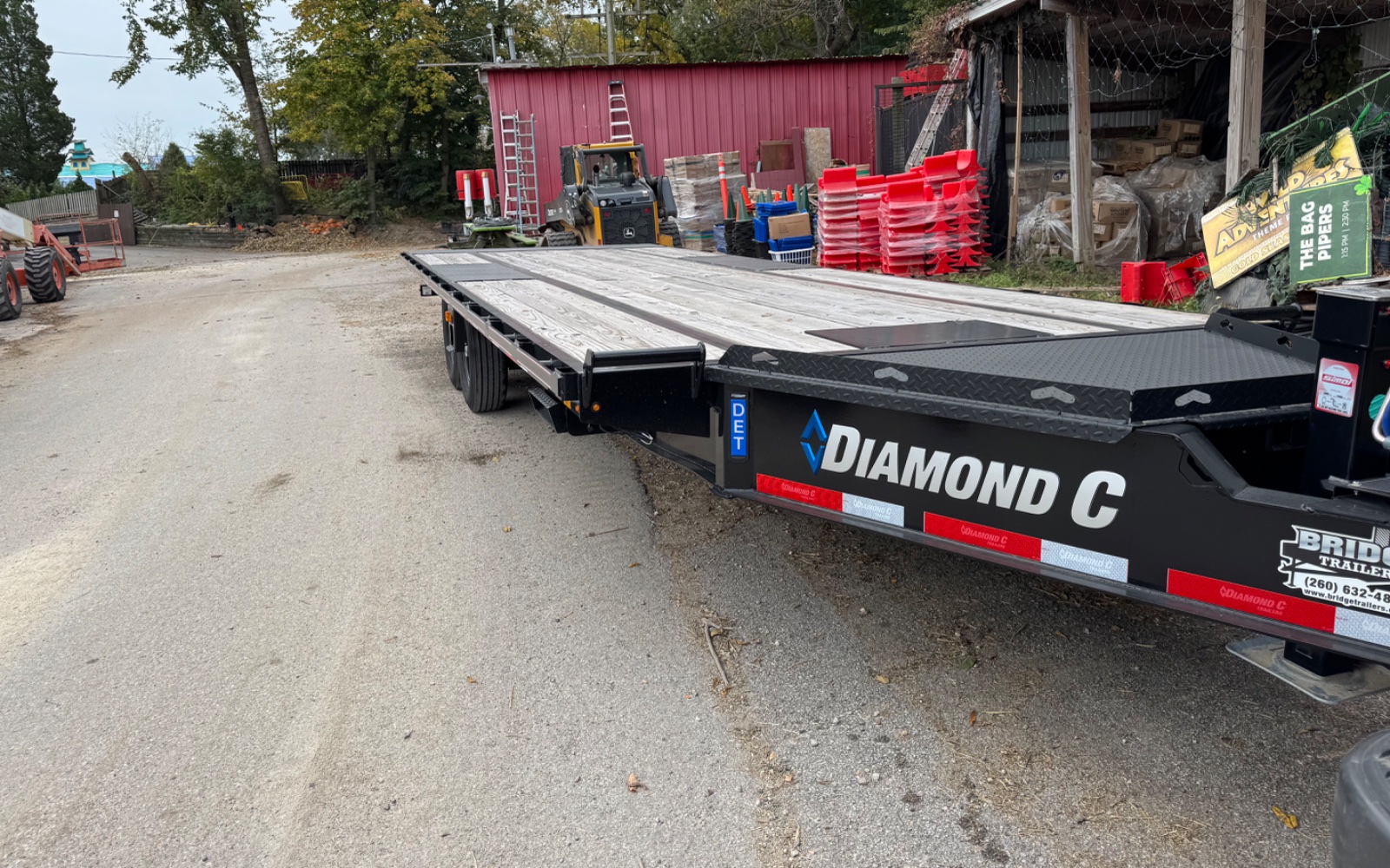 24' Tilt Deck Trailer