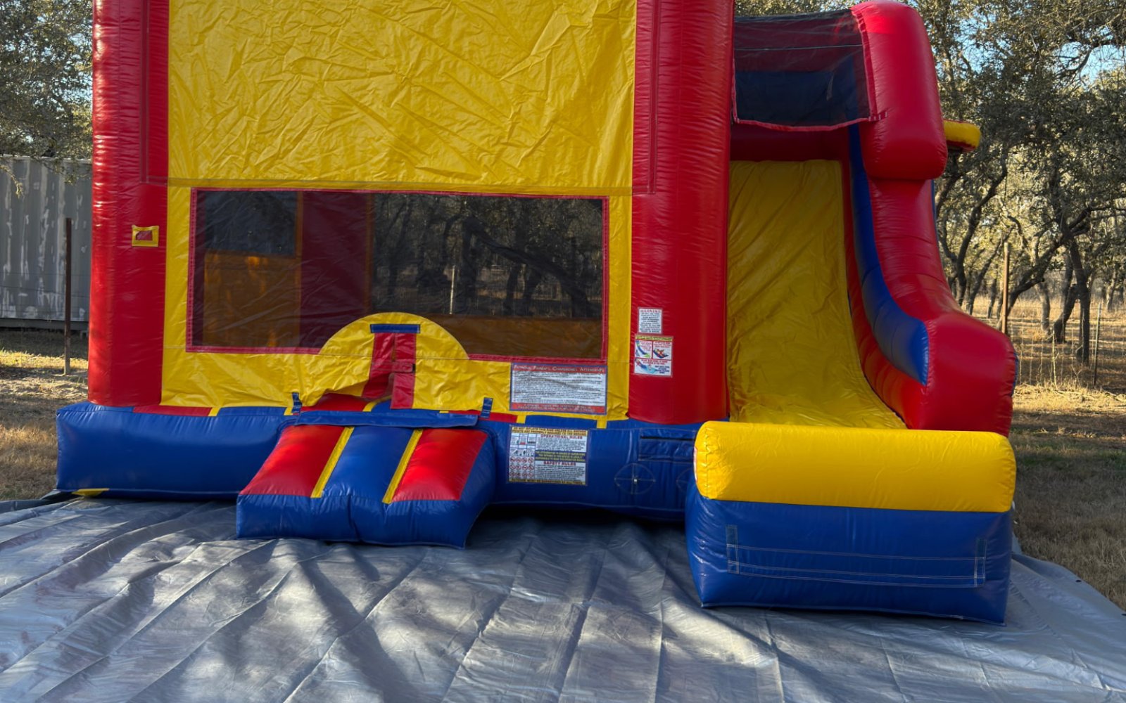 Castle Slide Dry party rental in San Antonio, TX