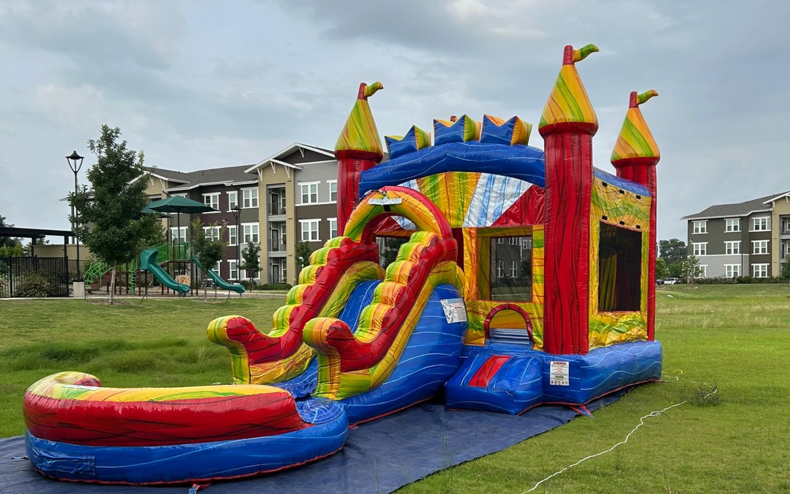 Marble Castle Combo Wet party rental in San Antonio, TX