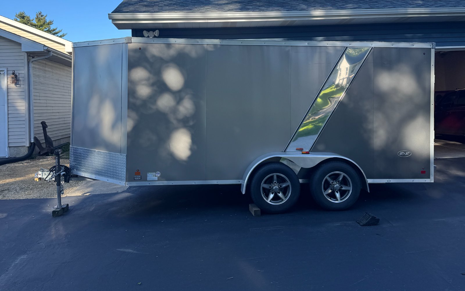 7x14 Enclosed - RNR trailer rental at Trailer Pros LLC in Sycamore, IL